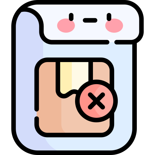 失敗した Kawaii Lineal color icon