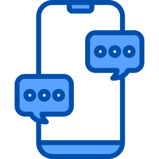 chat-app Generic Blue icon