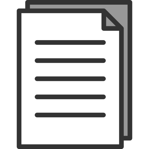 document Generic Grey icoon