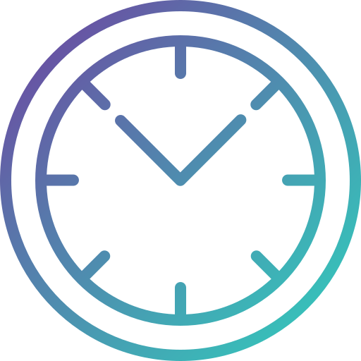 reloj Generic Gradient icono