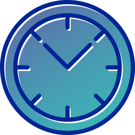 reloj Generic Lineal Color Gradient icono