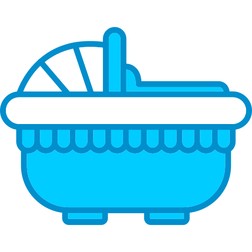 Carrycot Generic Blue icon