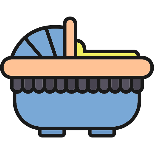 Carrycot Generic Outline Color icon