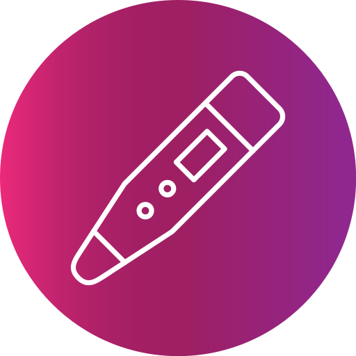 thermometer Generic Flat Gradient icoon