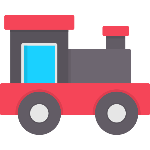 zabawkowy pociąg Generic Flat ikona