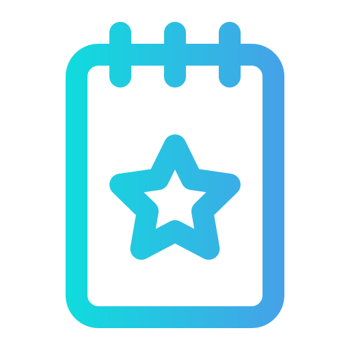 notas Generic Gradient icono