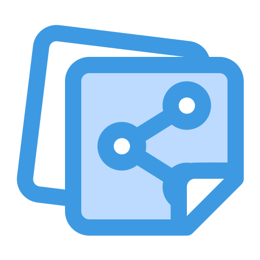 Sticky notes Generic Blue icon