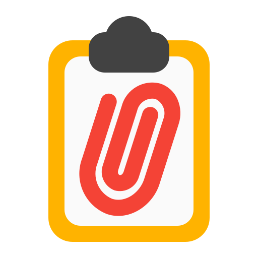 Clipboard Generic Flat icon
