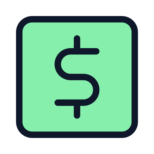 dolar Generic Outline Color ikona