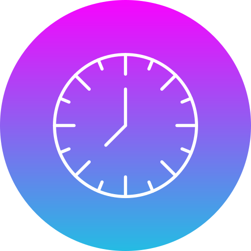 Clock Generic Flat Gradient icon