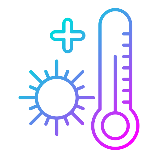 Heat wave Generic Gradient icon