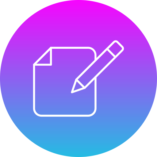 bearbeiten Generic Flat Gradient icon