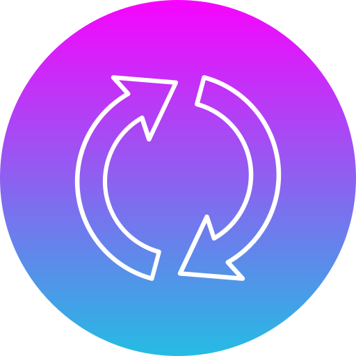 circular Generic Flat Gradient icono