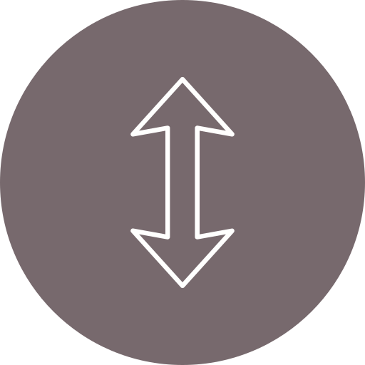 verticaal Generic Flat icoon