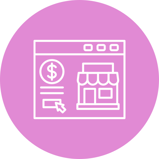 Online store Generic Flat icon