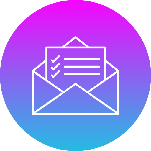 e-mail Generic Flat Gradient icona