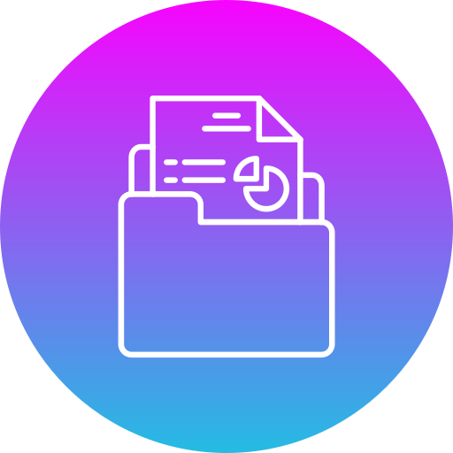 Folder Generic Flat Gradient icon
