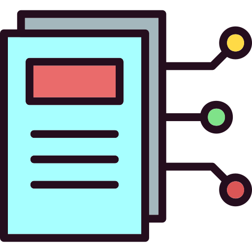 Smart contracts Generic Outline Color icon