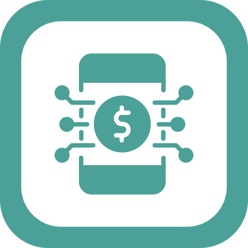 Цифровые деньги Generic Square иконка