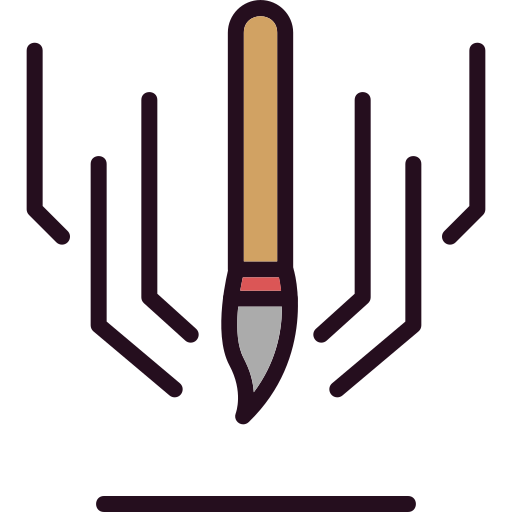 디지털 아트 Generic Outline Color icon