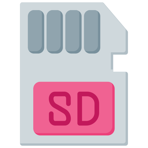 sd-kaart Generic Flat icoon