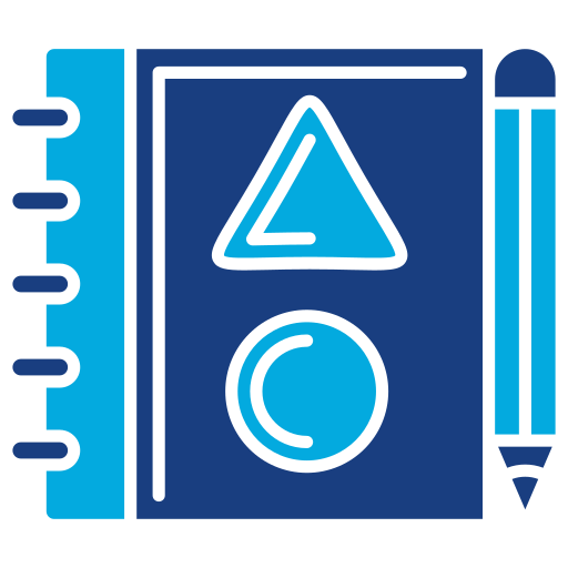 Notebook Generic Blue icon