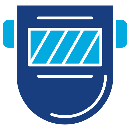 máscara de soldadura Generic Blue icono