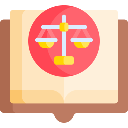 libro de leyes Special Flat icono