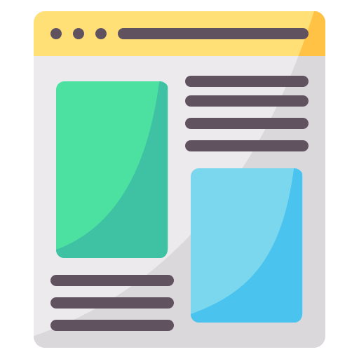 Web page Generic Flat icon