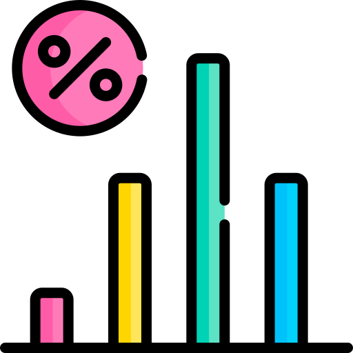 Bar chart Special Lineal color icon