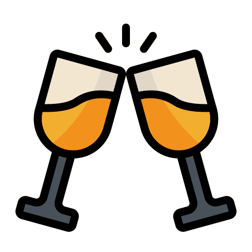 Cheers Generic Outline Color icon