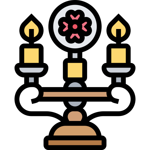 candélabre Meticulous Lineal Color Icône