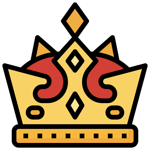 왕관 Surang Lineal Color icon