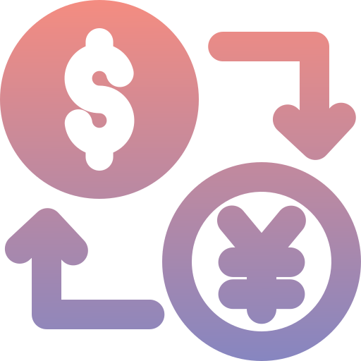 Обмен валюты Generic Flat Gradient иконка