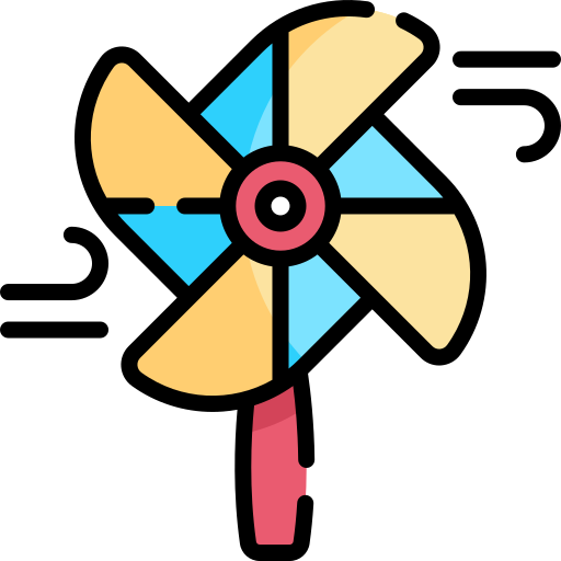 molinillo Kawaii Lineal color icono