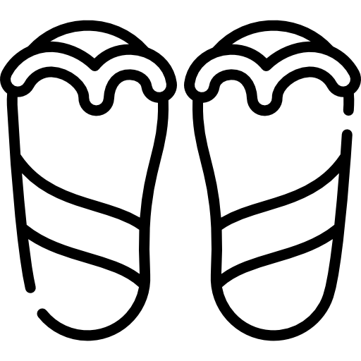 ビーチサンダル Kawaii Lineal icon