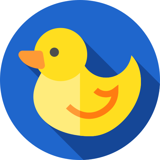 Duck Flat Circular Flat icon