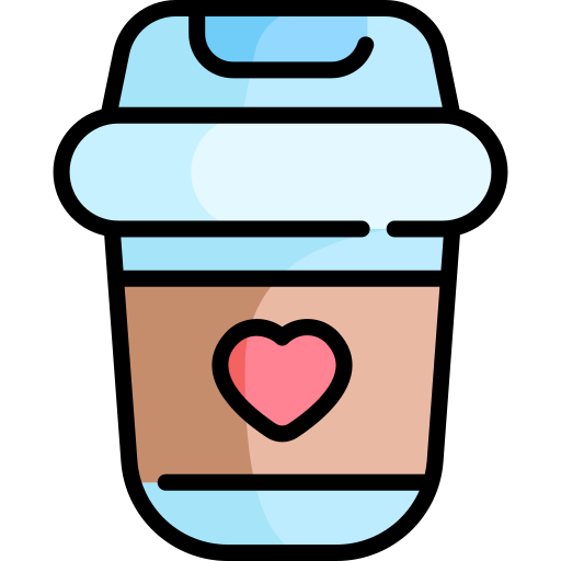 kaffee Kawaii Lineal color icon