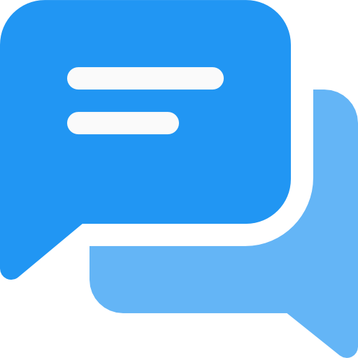 Chat Pixel Perfect Flat icon
