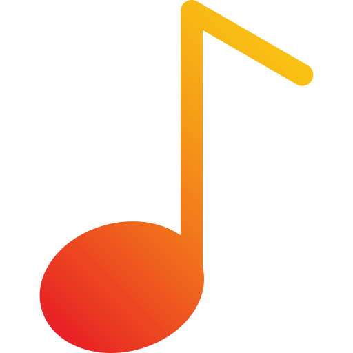 musiknote Generic Flat Gradient icon