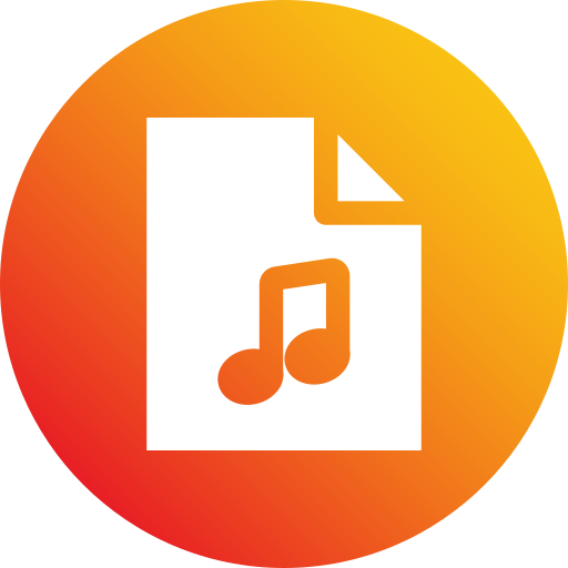 musik Generic Flat Gradient icon