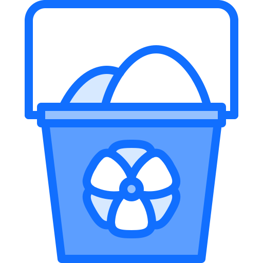 Пасхальное яйцо Coloring Blue иконка