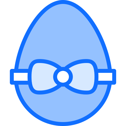 paasei Coloring Blue icoon