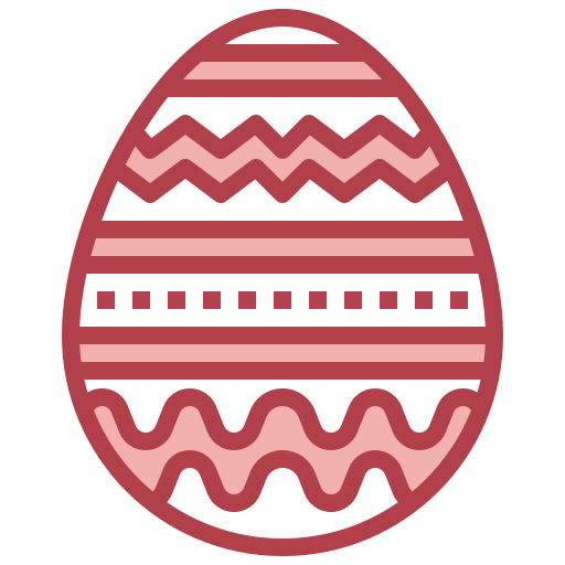 ovos de pascoa Surang Red Ícone