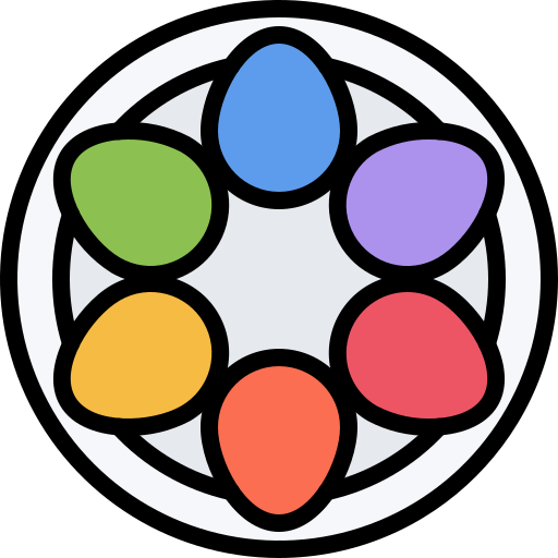 부활절 달걀 Coloring Color icon