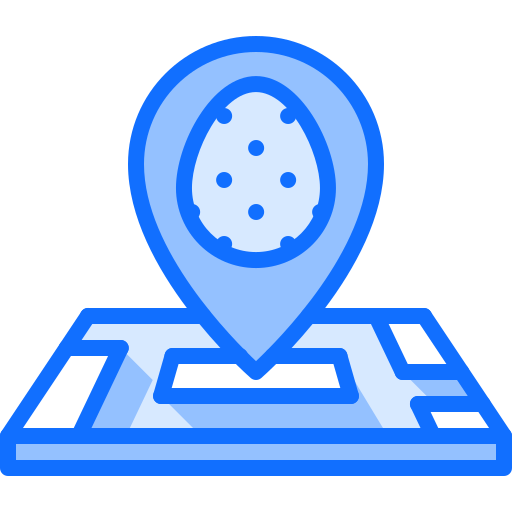 Pin Coloring Blue icon