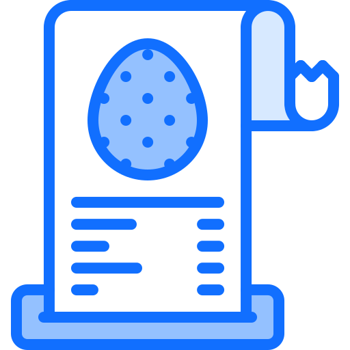 Easter Coloring Blue icon