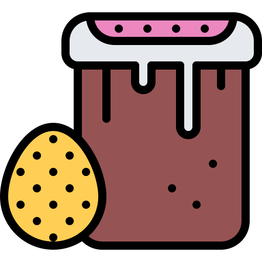 Easter egg Coloring Color icon