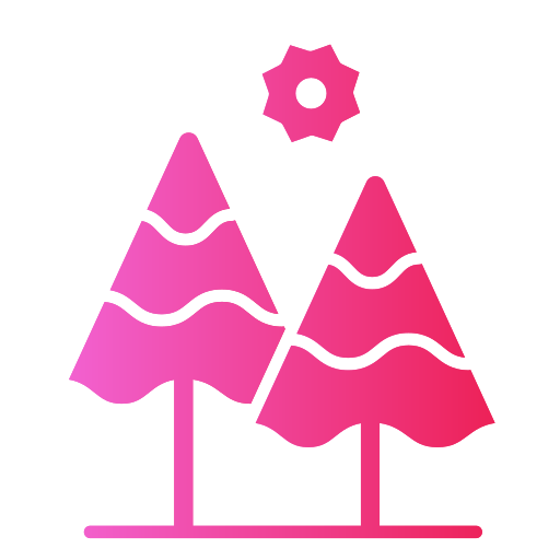 Tree Generic Flat Gradient icon