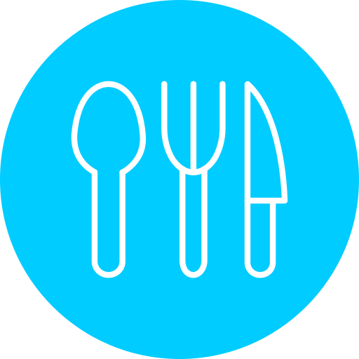 Cutlery Generic Circular icon